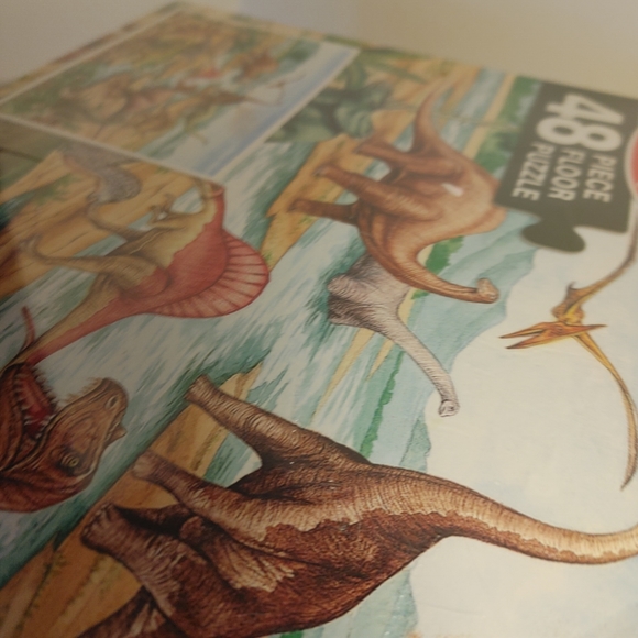 Melissa and Doug Dinosaurs 48 piece Floor Puzzle New - Picture 2 of 6